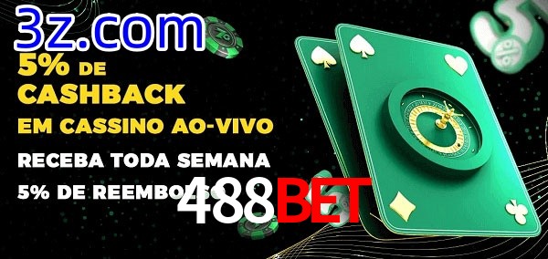 Promoções do cassino ao Vivo 488Bet